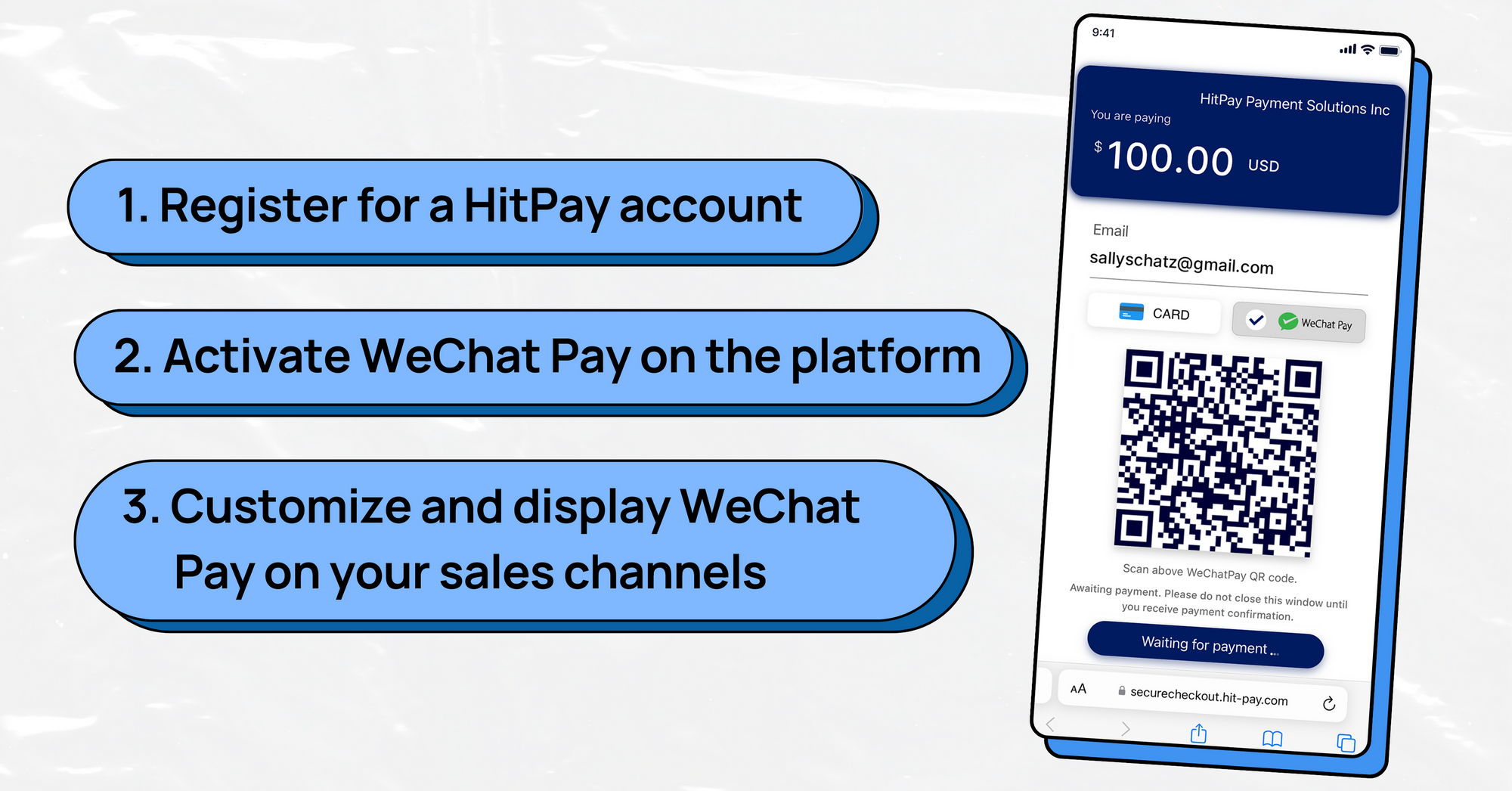 add wechat pay to apple wallet