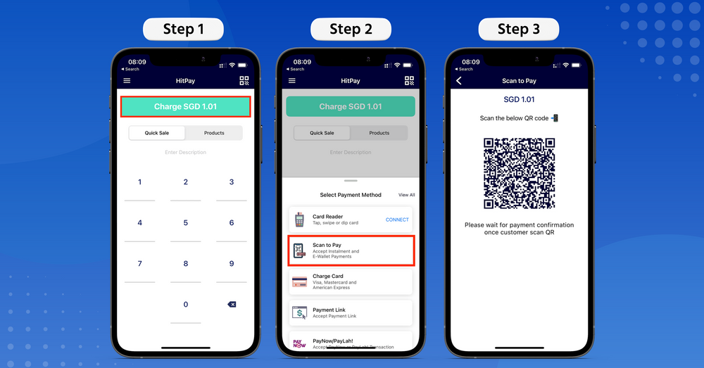 Enjoy easier in-person payments with HitPay Scan to Pay