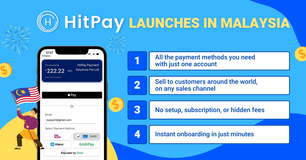 HitPay launches Payment Gateway in Malaysia with one-stop payment solutions