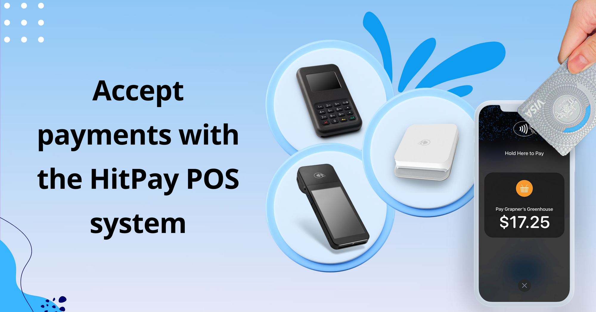 Accept payments easily with the HitPay POS system for merchants — Credit Card Terminal and Tap To Pay