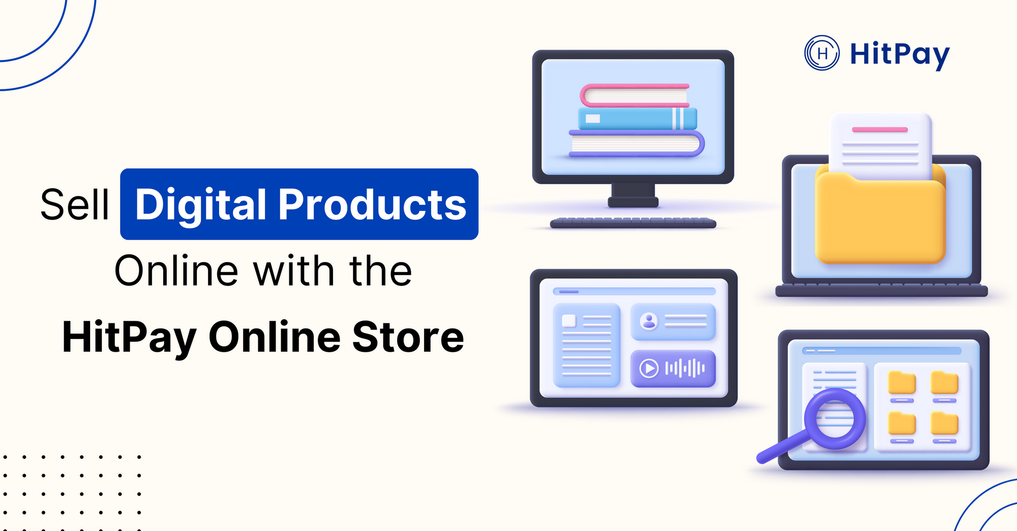 Sell Digital Products Online with the HitPay Online Store