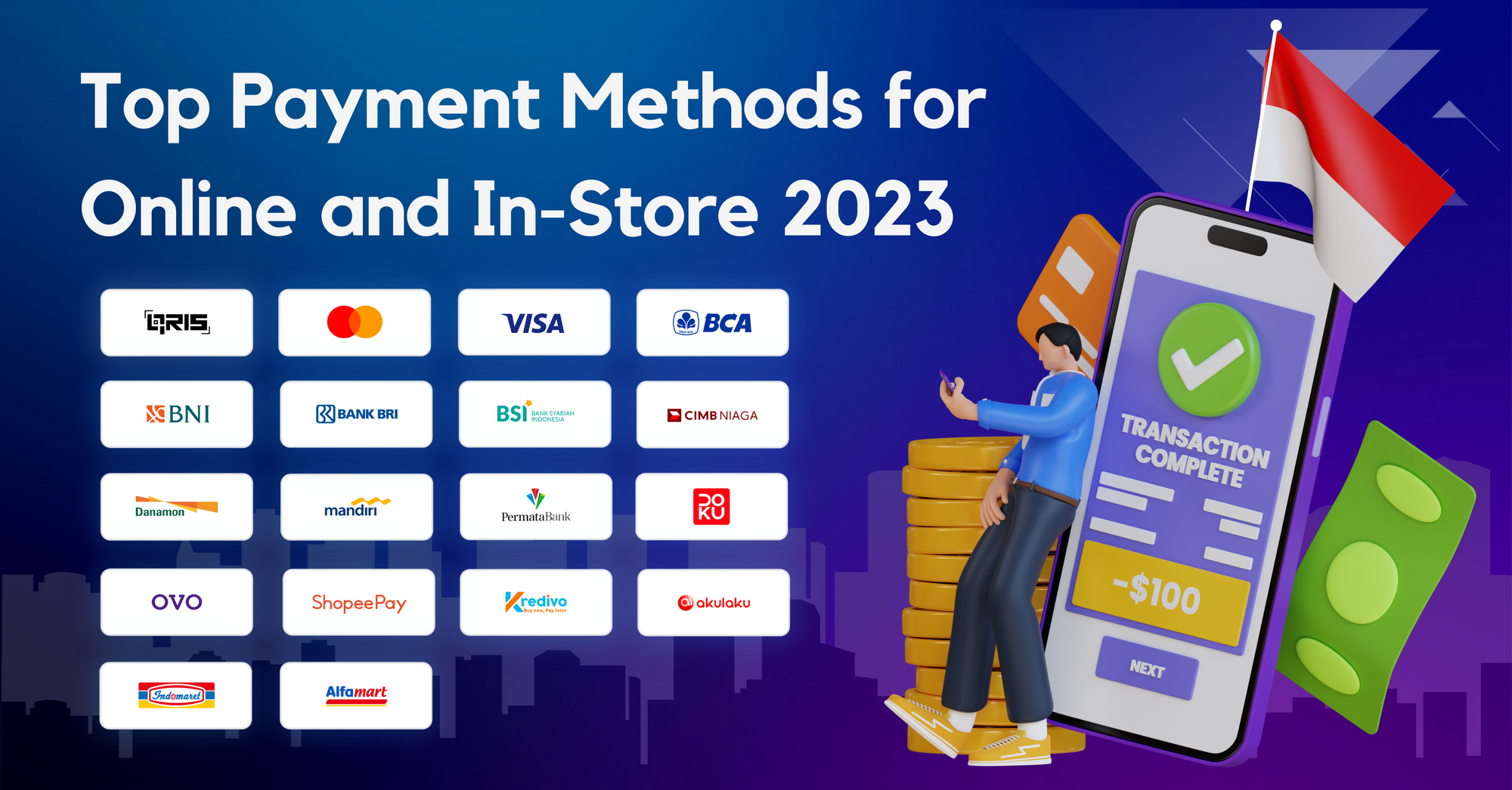 Merchant’s Guide to the Top Payment Methods in Indonesia: Online and In-Store (2023)