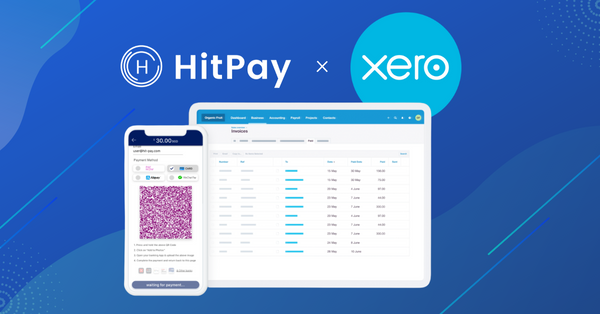 Screenshot of HitPay's PayNow QR Invoice Payments on Xero