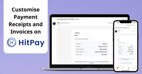 Customise Payment Receipts and Invoices on HitPay