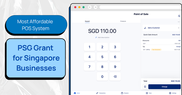 Most Affordable POS System: PSG Grant for Singapore Businesses
